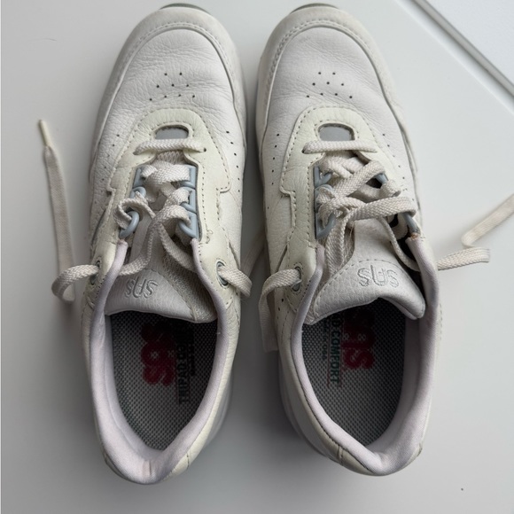 SAS Tour Tripad Comfort Sneakers 6.5 White Athletic Walking Shoes Live to Walk - Picture 9 of 12
